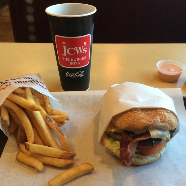 Photo taken at JCW&#39;s The Burger Boys by Dwayne B. on 5/31/2014