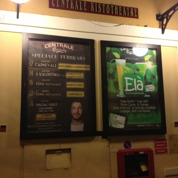 2/23/2013에 Marialù C.님이 Teatro Centrale Roma에서 찍은 사진