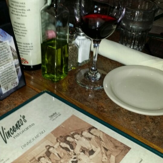 Photo taken at Vincenzo&#39;s Ristorante by Annalisa S. on 3/30/2014