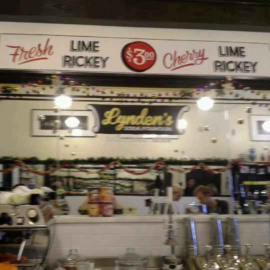Photo taken at Lynden&#39;s Soda Fountain by Dale B. on 11/21/2012