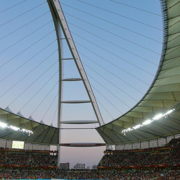9/16/2015 tarihinde GreatGrampopsziyaretçi tarafından Moses Mabhida Stadyumu'de çekilen fotoğraf