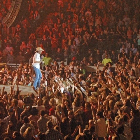 The VEC has been host to many music artists over the years. Most recently in Aug. 2012, Willie Nelson held a concert. Artists like Jason Aldean, Miranda Lambert and Shinedown have also performed here.