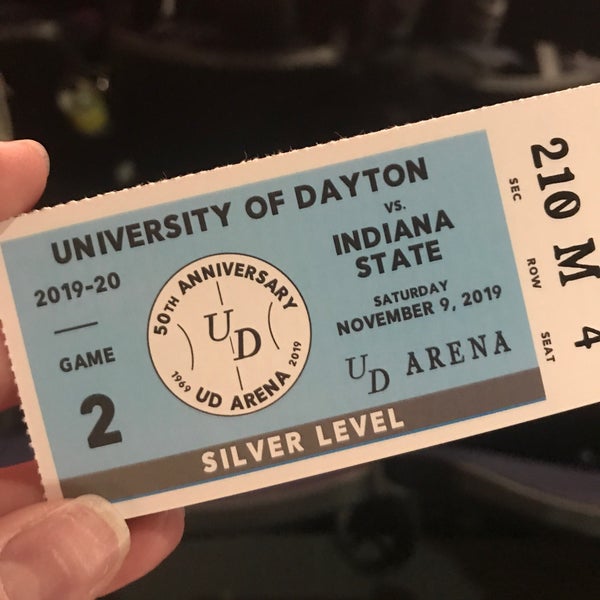 Photo taken at UD Arena by Courtney D. on 11/10/2019