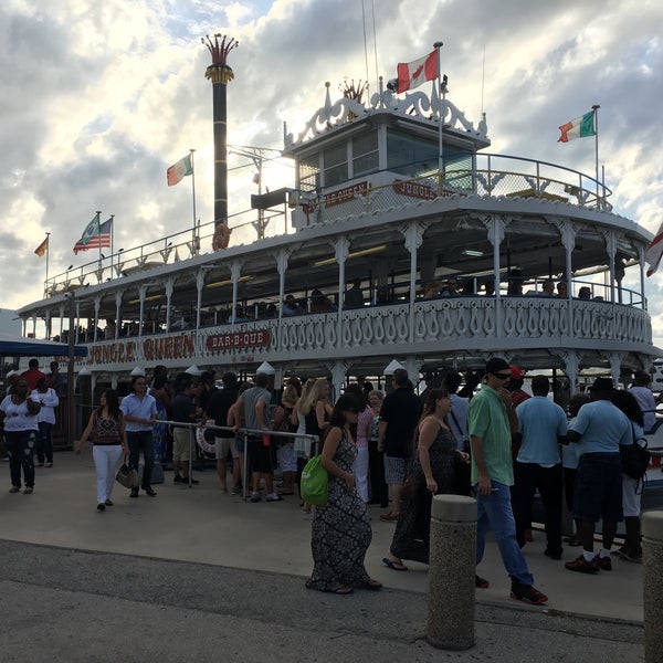 Photo taken at Jungle Queen Riverboat by Christian A. on 10/17/2015