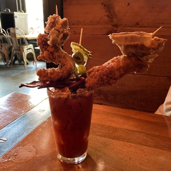 Try the “Bloody Breakfast” if you’re there for weekend brunch!