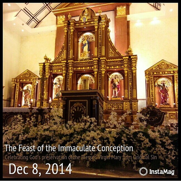 Photo taken at Our Lady of Immaculate Conception Metropolitan Cathedral by Marian F. on 12/8/2014