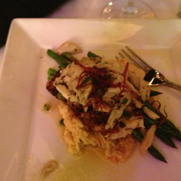 Grouper with Crab is delicious.