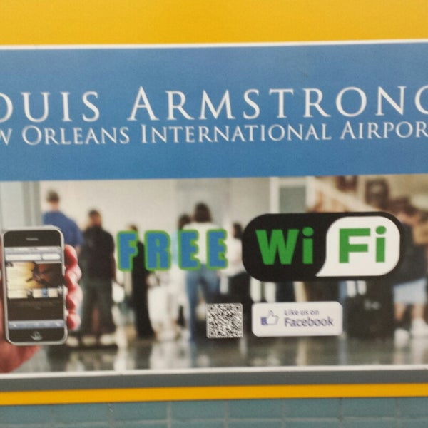 Снимок сделан в Louis Armstrong New Orleans International Airport (MSY) пользователем Angus W. 11/9/2014