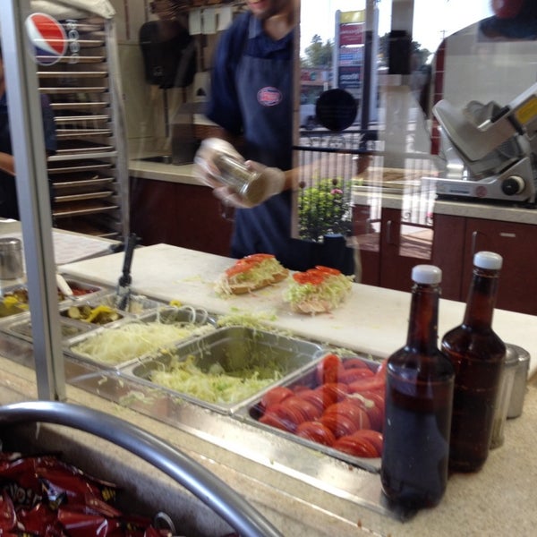 Photo taken at Jersey Mike&#39;s Subs by Sidney N. on 11/10/2013