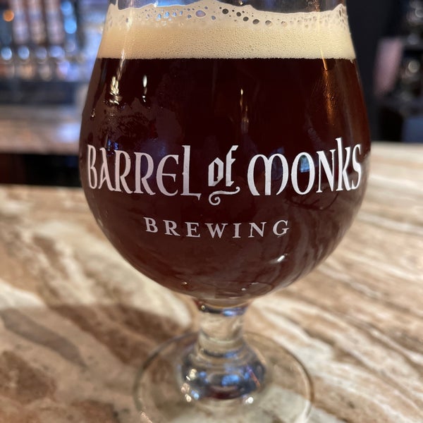 Photo taken at Barrel of Monks Brewing by Jason F. on 4/4/2021