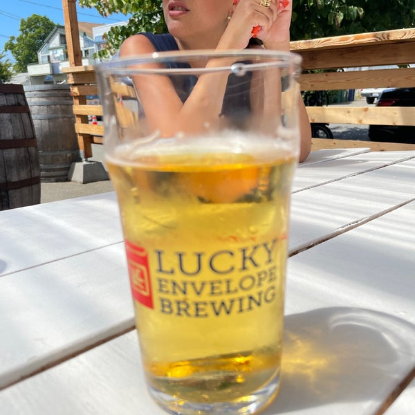 Photo taken at Lucky Envelope Brewing by Andy on 7/23/2022