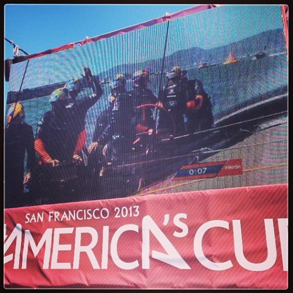 Photo taken at America&#39;s Cup Pavilion by Brien W. on 9/14/2013