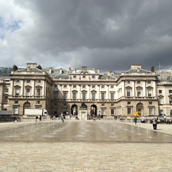 Photo taken at Somerset House by Martial B. on 4/18/2013