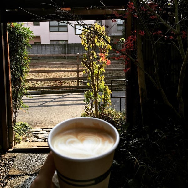 Photo taken at Omotesando Koffee by chibirashka k. on 12/16/2015