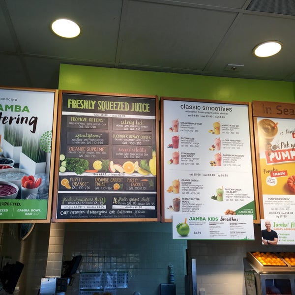 Jamba Juice Juice Bar in San Diego