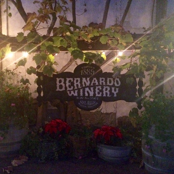 12/7/2015にAndyがBernardo Wineryで撮った写真