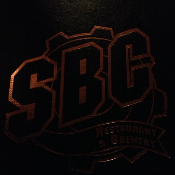 Photo taken at SBC Restaurant &amp; Brewery by Alex H. on 3/15/2013
