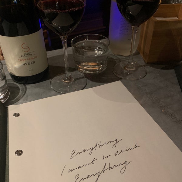 Photo taken at Frenchie Bar à Vins by Katie G. on 12/7/2019