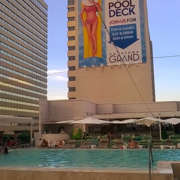 Photo taken at Picnic Pool at Downtown Grand by Corey B. on 9/13/2015