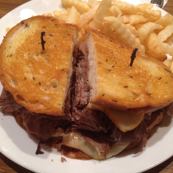 The brisket melt here is amazing!