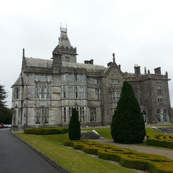 Photo taken at Adare Manor Hotel by Nadia on 3/19/2013