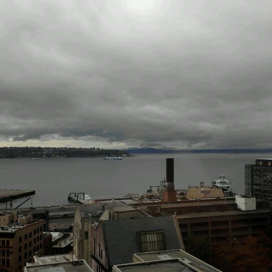 Photo taken at Courtyard by Marriott Seattle Downtown/Pioneer Square by B. R. on 10/19/2012