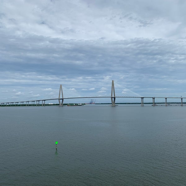 Photo taken at Arthur Ravenel Jr. Bridge by Mark A. on 9/13/2022