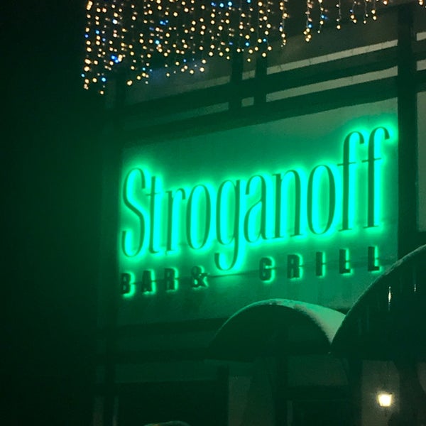 Foto diambil di Stroganoff Bar &amp; Grill oleh Aleksey I. pada 12/17/2018