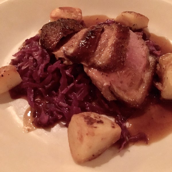 Their liberty duck breast was both succulent and melts in your mouth.