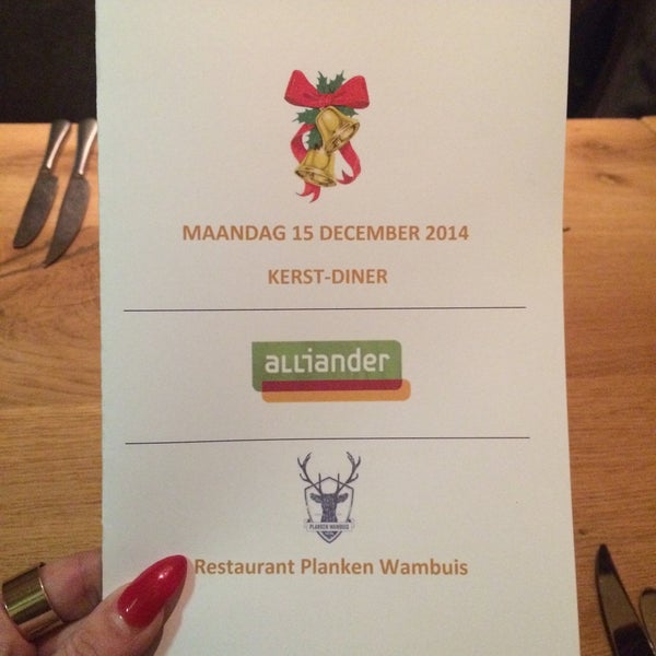 12/15/2014 tarihinde Linsey S.ziyaretçi tarafından Restaurant Planken Wambuis'de çekilen fotoğraf
