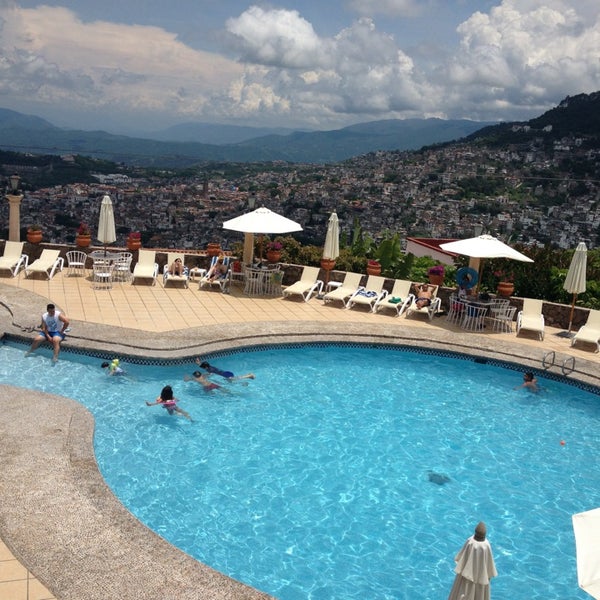 Photo taken at Hotel Montetaxco by Patricia V. on 7/15/2013