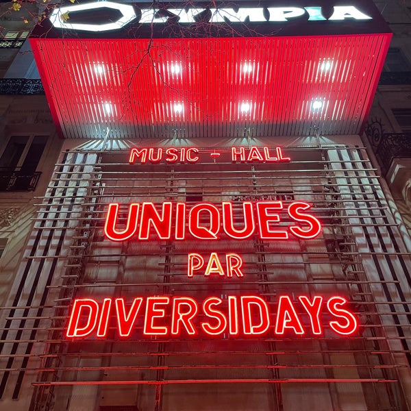 Photo taken at L&#39;Olympia by Thierry M. on 12/2/2021