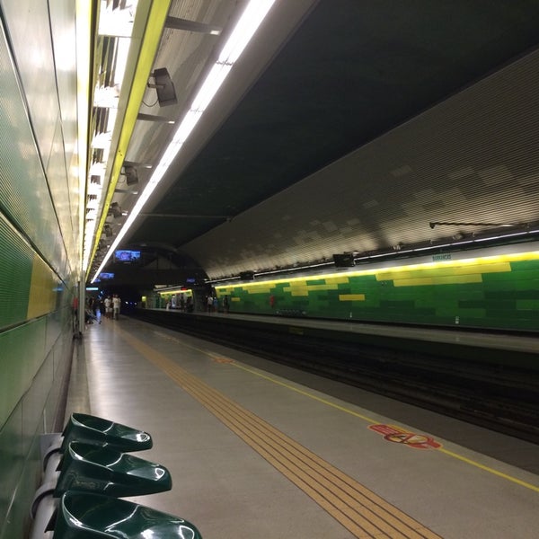 Photo taken at Metro Barrancas by J.I. V. on 3/23/2014