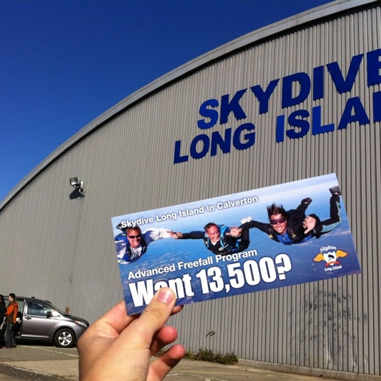Photo taken at Skydive Long Island by Rob K. on 11/17/2012