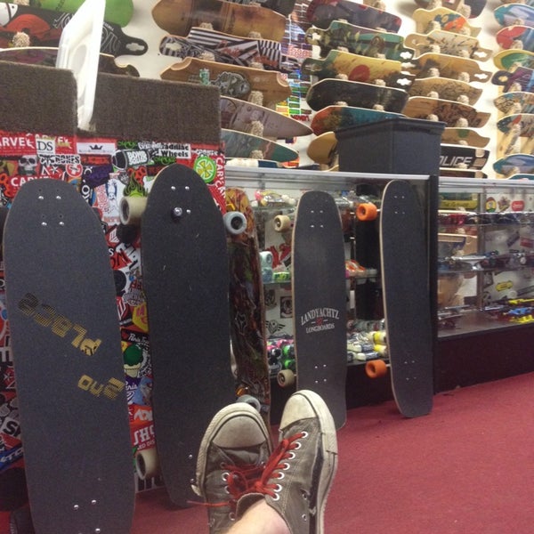 Photo taken at Carve Skate Shop by Greg N. on 5/6/2014