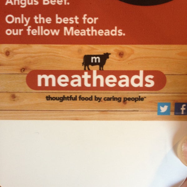 Foto diambil di Meatheads Burgers &amp; Fries oleh Kevin K. pada 5/1/2013