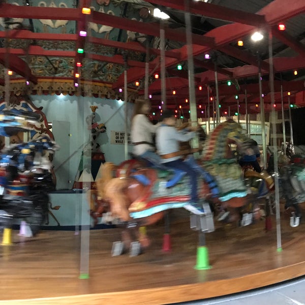 Photo taken at Central Park Carousel by David F. on 9/23/2018