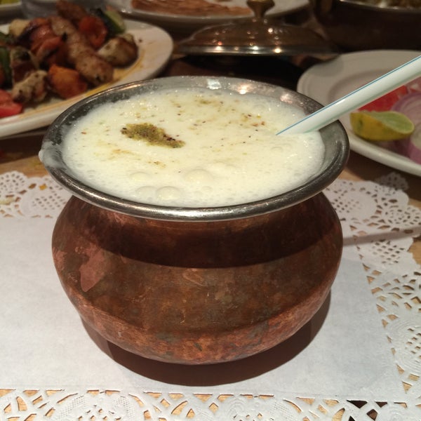 Nothing completes the meal like available desi lassi!