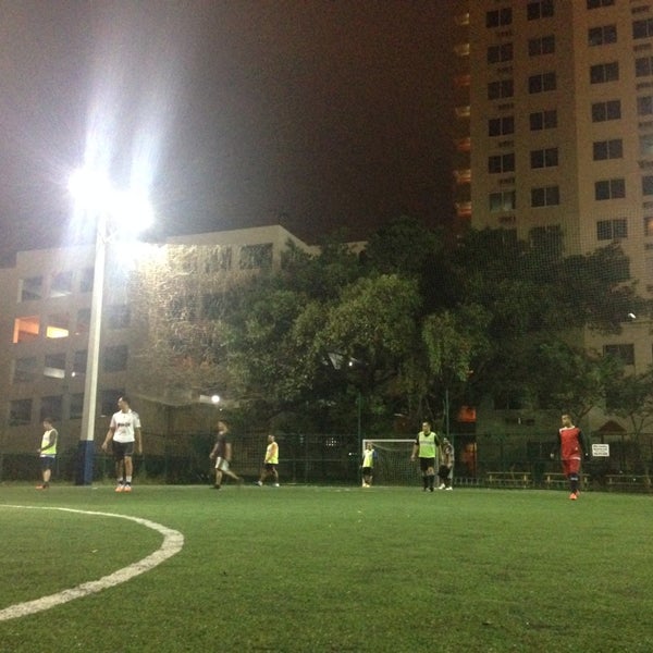 Photo taken at Downtown Soccer by Juan P. on 1/4/2014