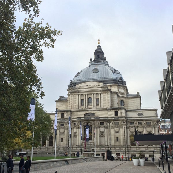 10/24/2018 tarihinde Catherine L.ziyaretçi tarafından Methodist Central Hall Westminster'de çekilen fotoğraf