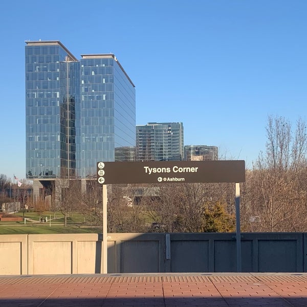 Photo taken at Tysons Metro Station by RobH on 12/15/2023