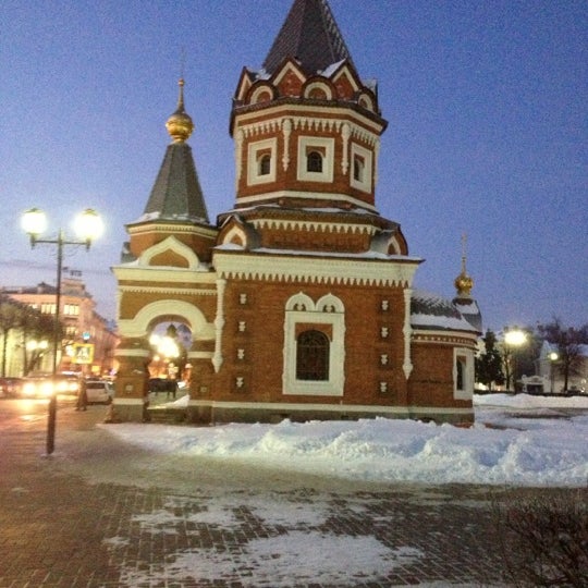 Егорьевск часовня Александра Невского