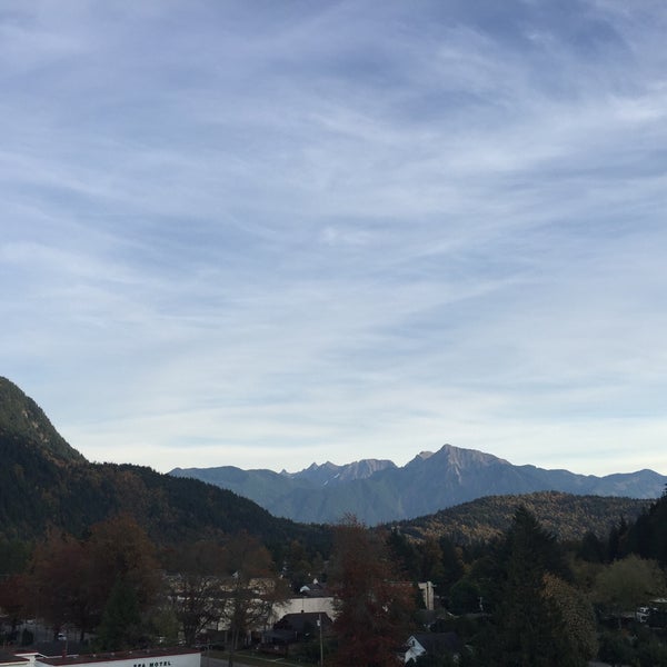 Photo taken at Harrison Hot Springs Resort &amp; Spa by Brian H. on 10/15/2015