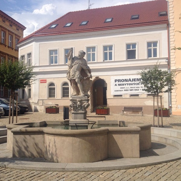 Photo taken at Václavské náměstí by Lukáš Nathaniel B. on 5/26/2014