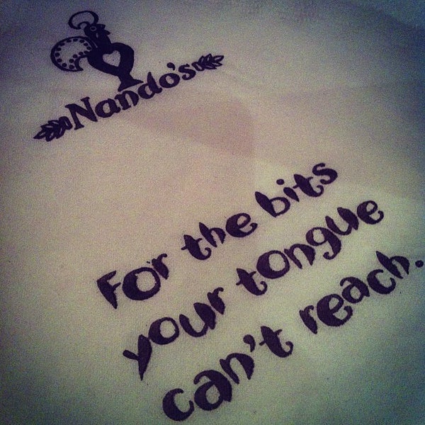 Photo taken at Nando&#39;s by Ghida A. on 10/17/2012