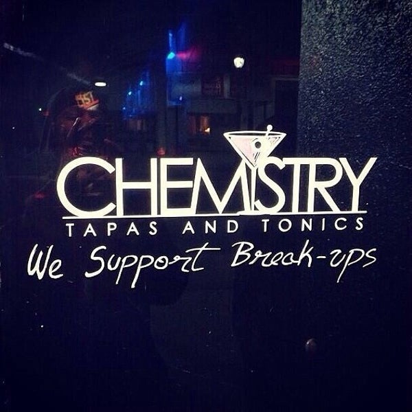 Photo taken at Chemistry Tapas &amp; Tonics by william d. on 4/2/2014