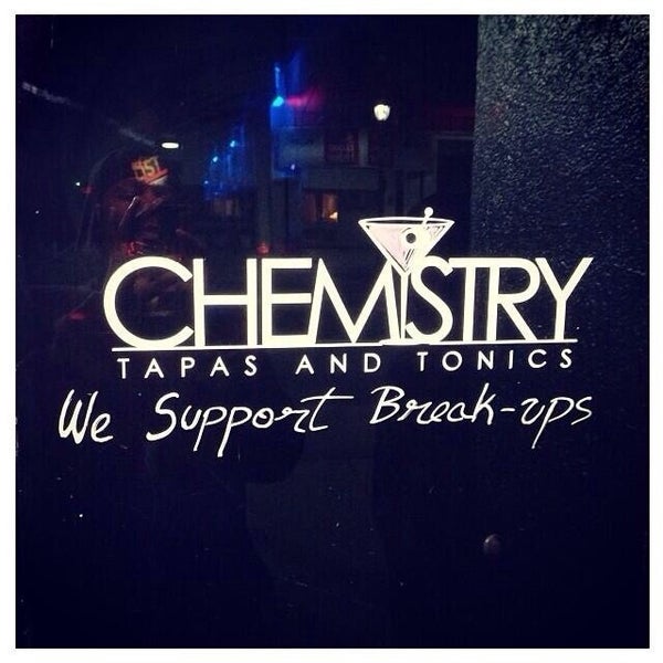 Photo taken at Chemistry Tapas &amp; Tonics by william d. on 1/20/2014