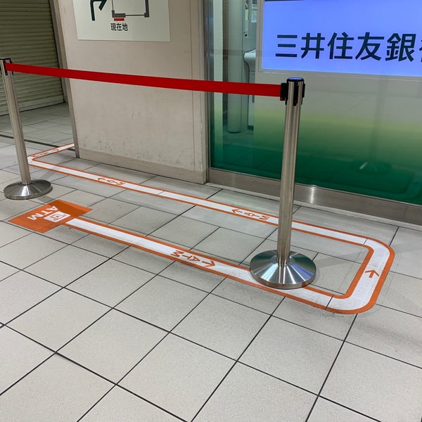 住道駅ちかくの三井住友銀行atmコーナーが営業終了してる 大東つーしん