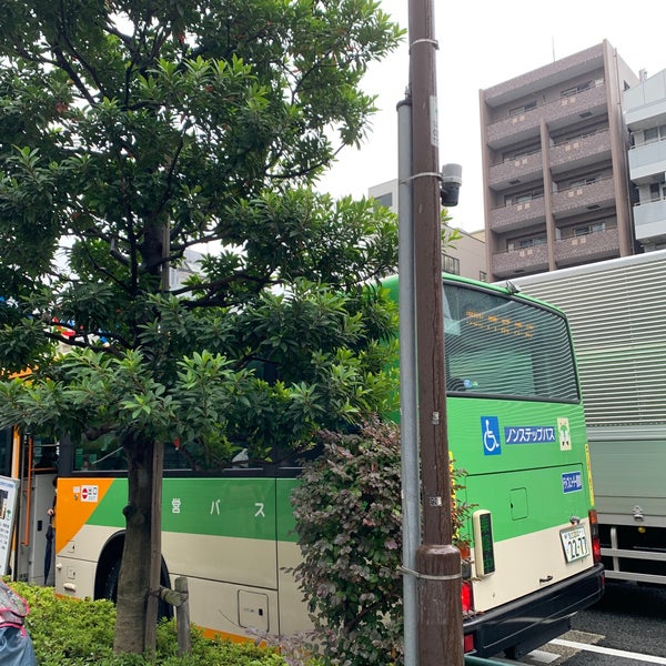 豊洲駅前バス停 江東区のバス停