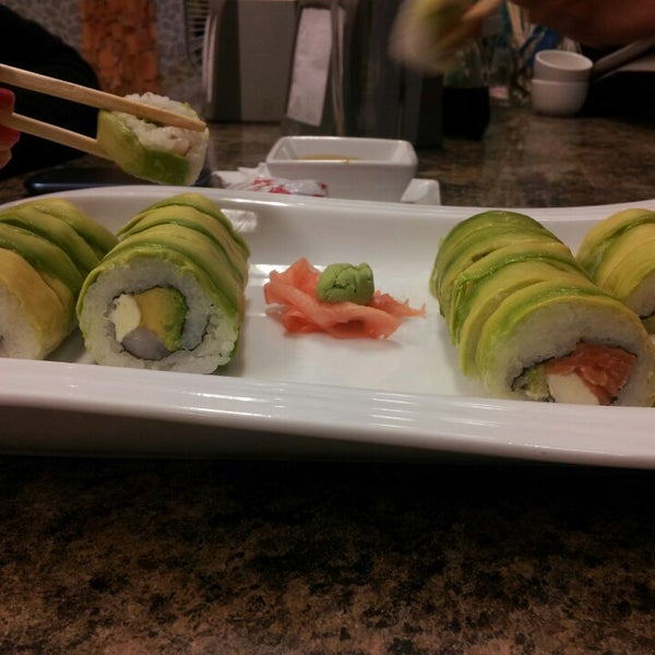 Photo taken at Maka Sushi by Paula C. on 5/17/2013